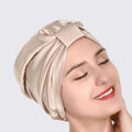 Bonnet de nuit en soie