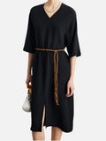 Robe en soie