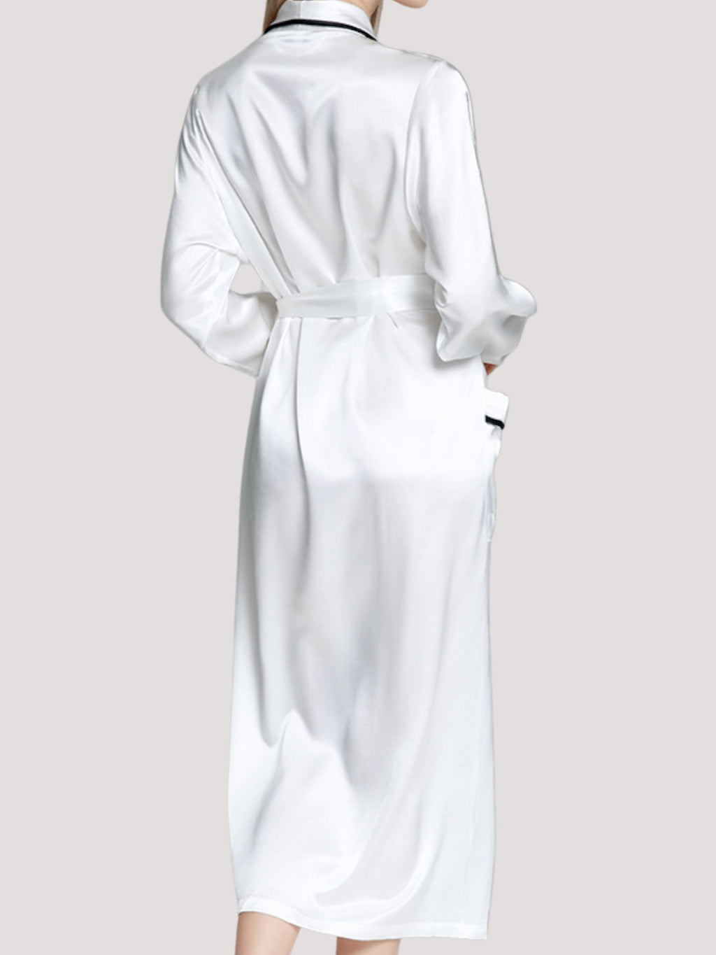 Peignoir femme en soie