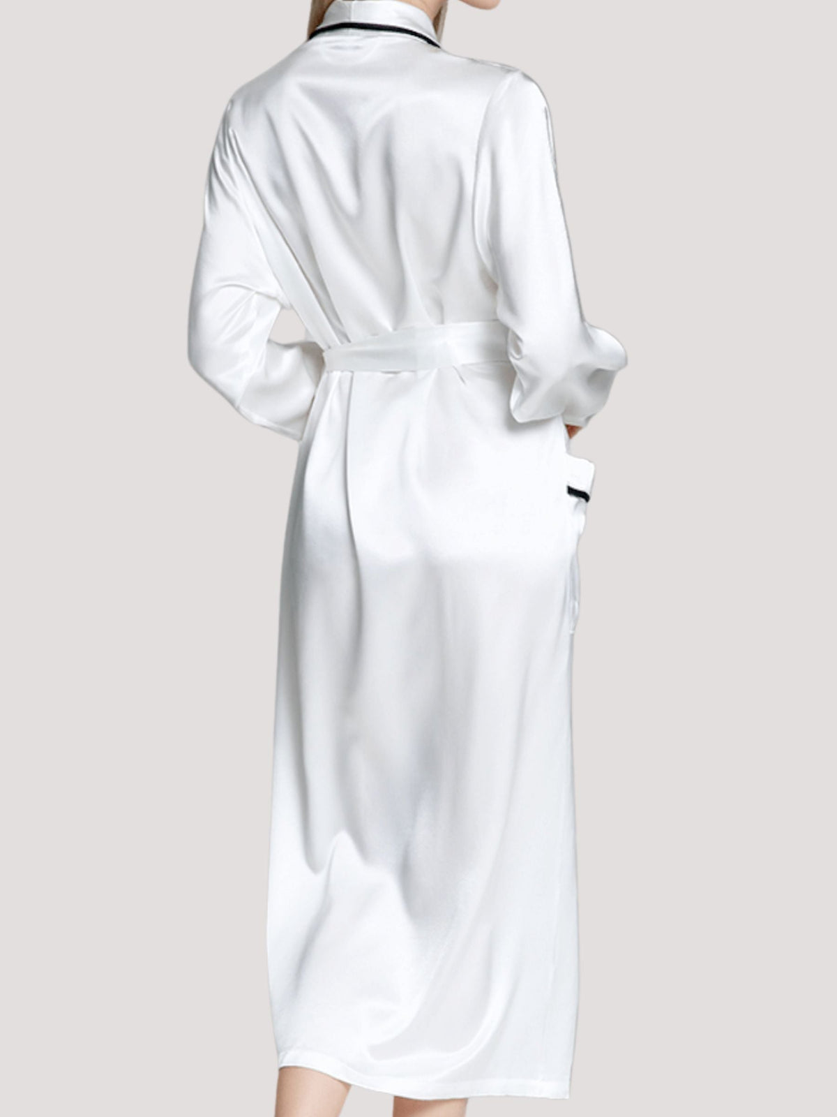 Peignoir femme en soie