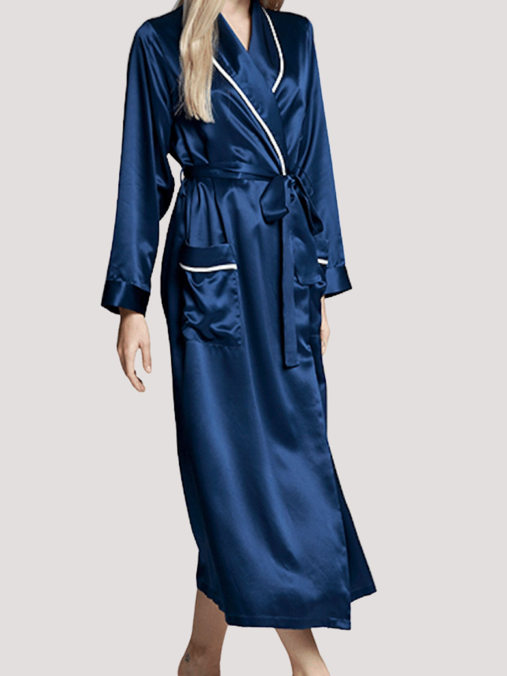 Peignoir femme en soie