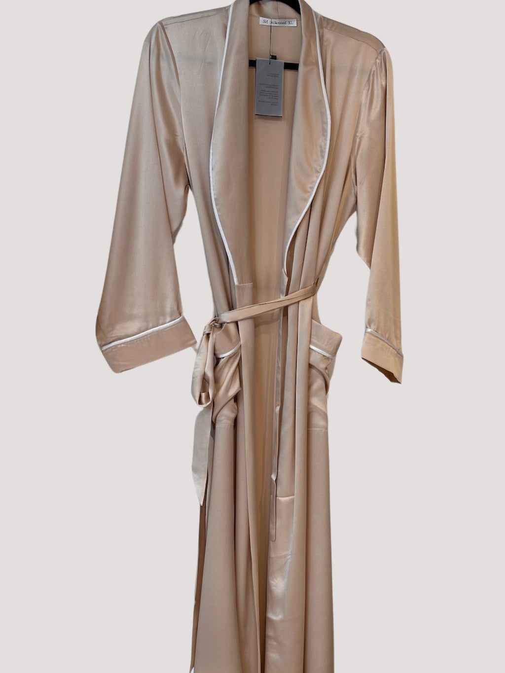 Peignoir femme en soie