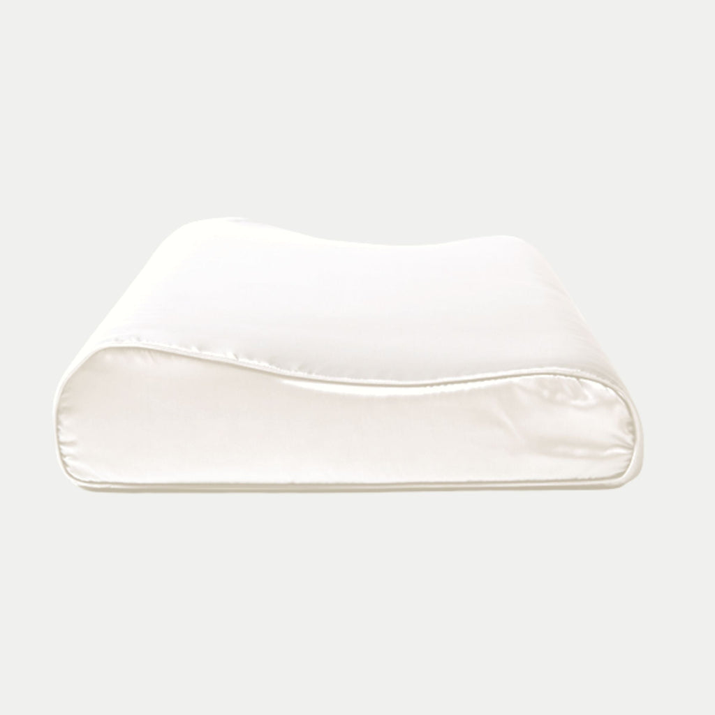 Taie d’oreiller en soie pour oreiller ergonomique