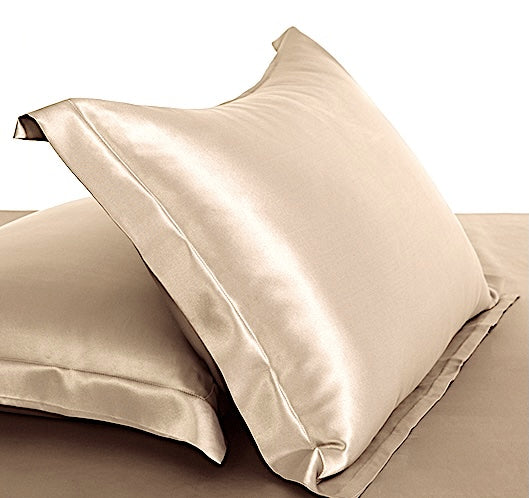 Taie d’oreiller en soie 22 momme Oxford – Avec volant